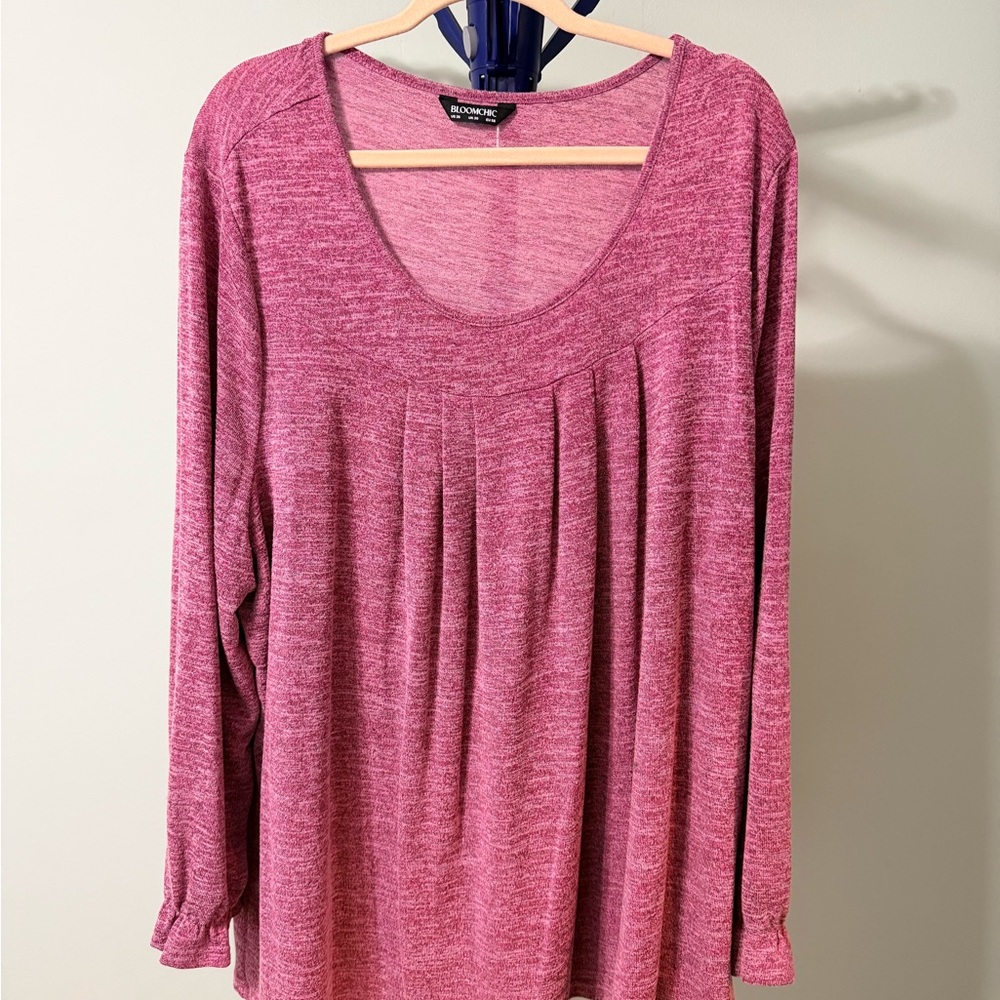 BloomChic Pink Long Sleeve Top